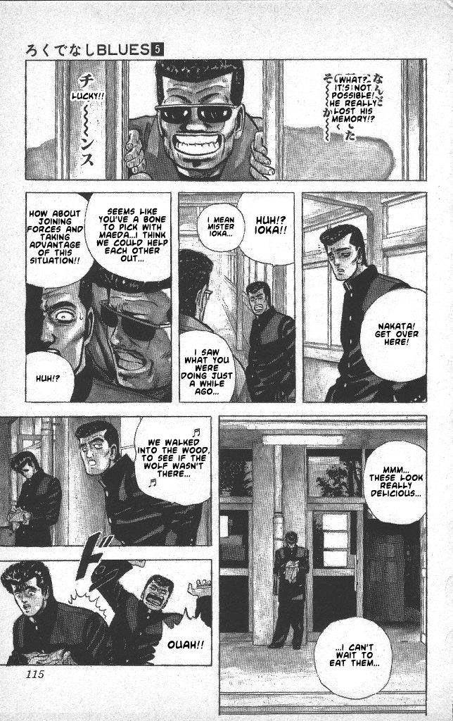 Rokudenashi Blues Chapter 44 - Page 11 in English