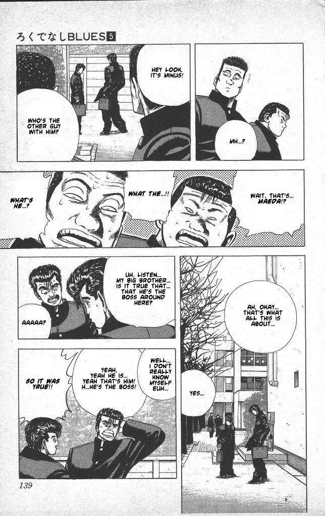 Rokudenashi Blues Chapter 45 - Page 15 in English