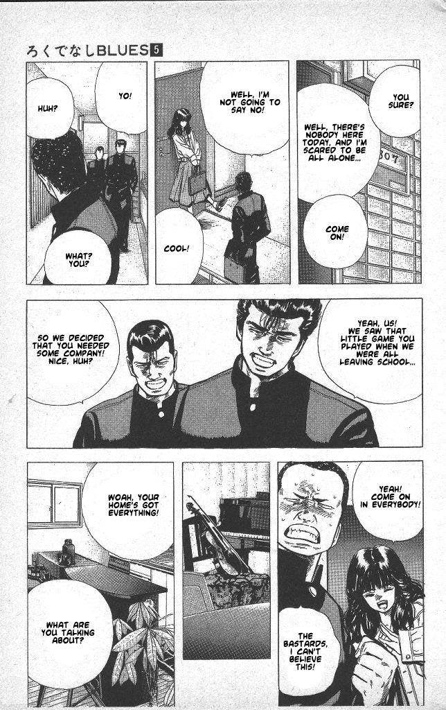 Rokudenashi Blues Chapter 46 - Page 9 in English