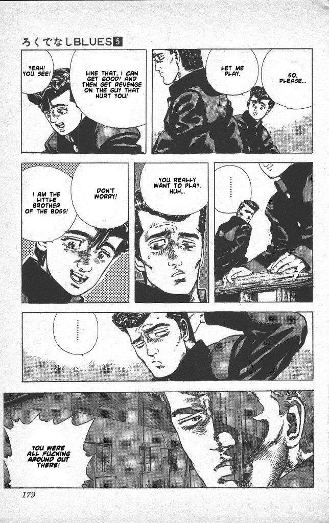 Rokudenashi Blues Chapter 47 - Page 13 in English
