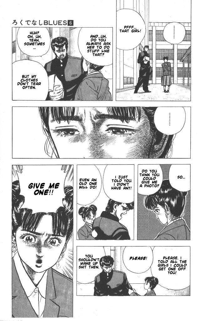 Rokudenashi Blues Chapter 50 - Page 12 in English