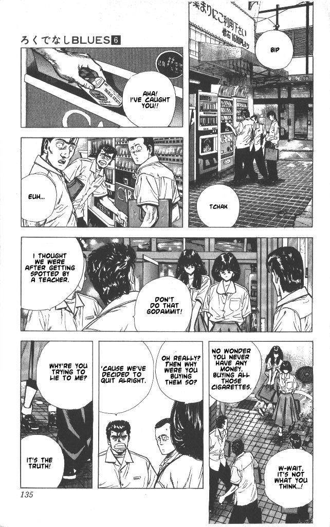 Rokudenashi Blues Chapter 55 - Page 12 in English
