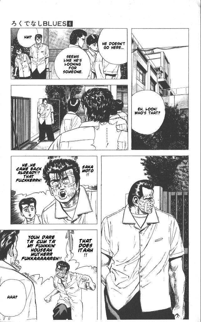 Rokudenashi Blues Chapter 58 - Page 12 in English