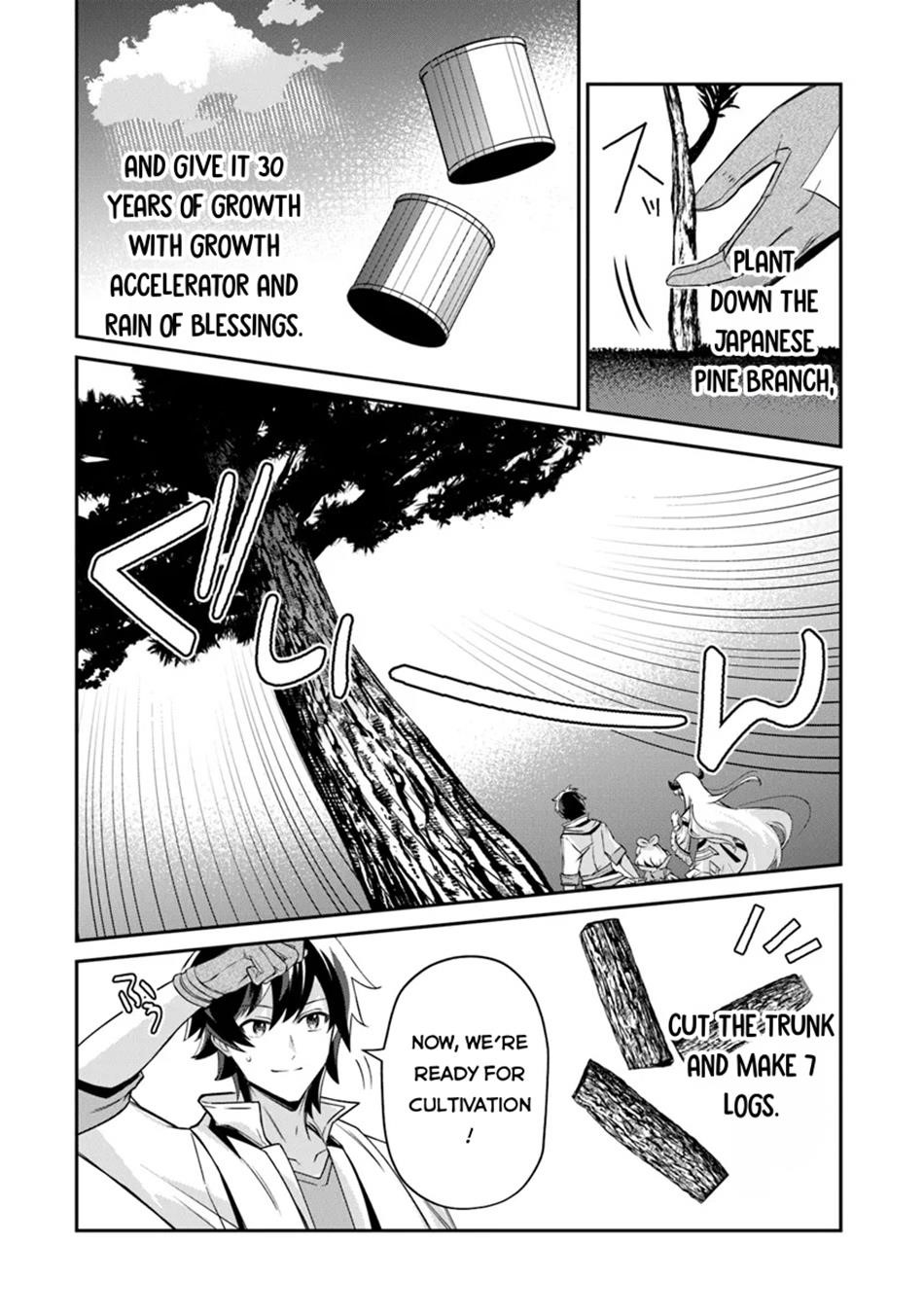 Tensei Shachiku no Cheat Saien Chapter 15.1 - Page 8 in English