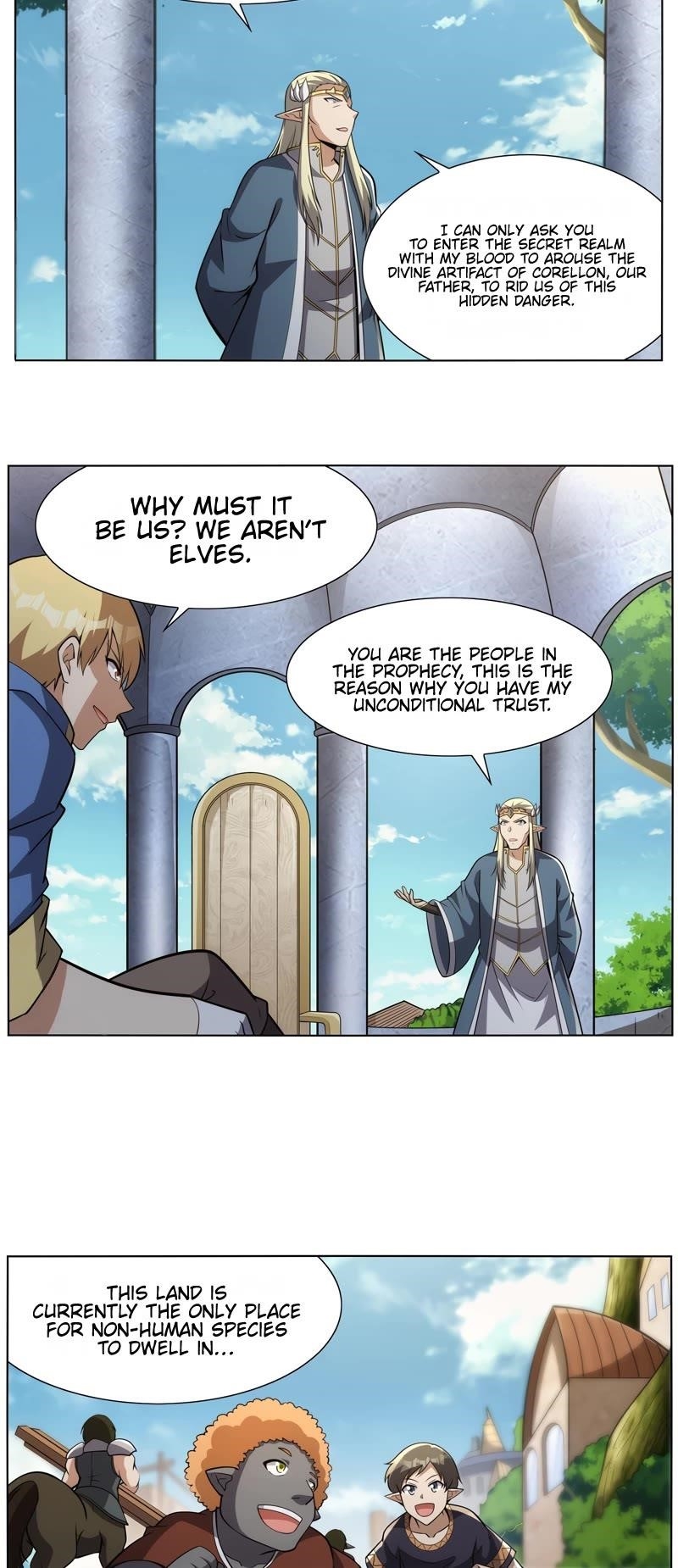The Demon King Who Lost His Job Chapter 341 - Page 3 in English
