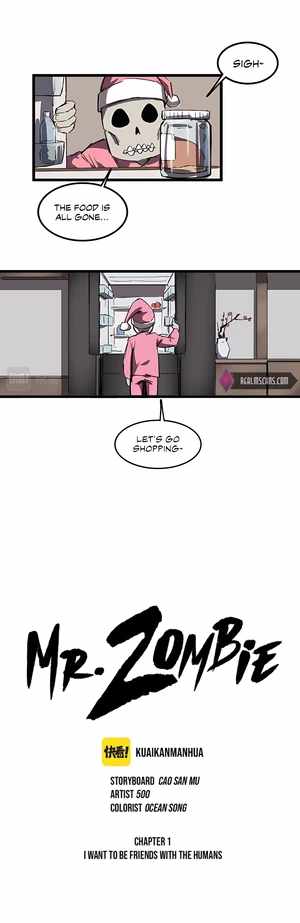 Mr. Zombie Chapter 1 - Page 15 in English