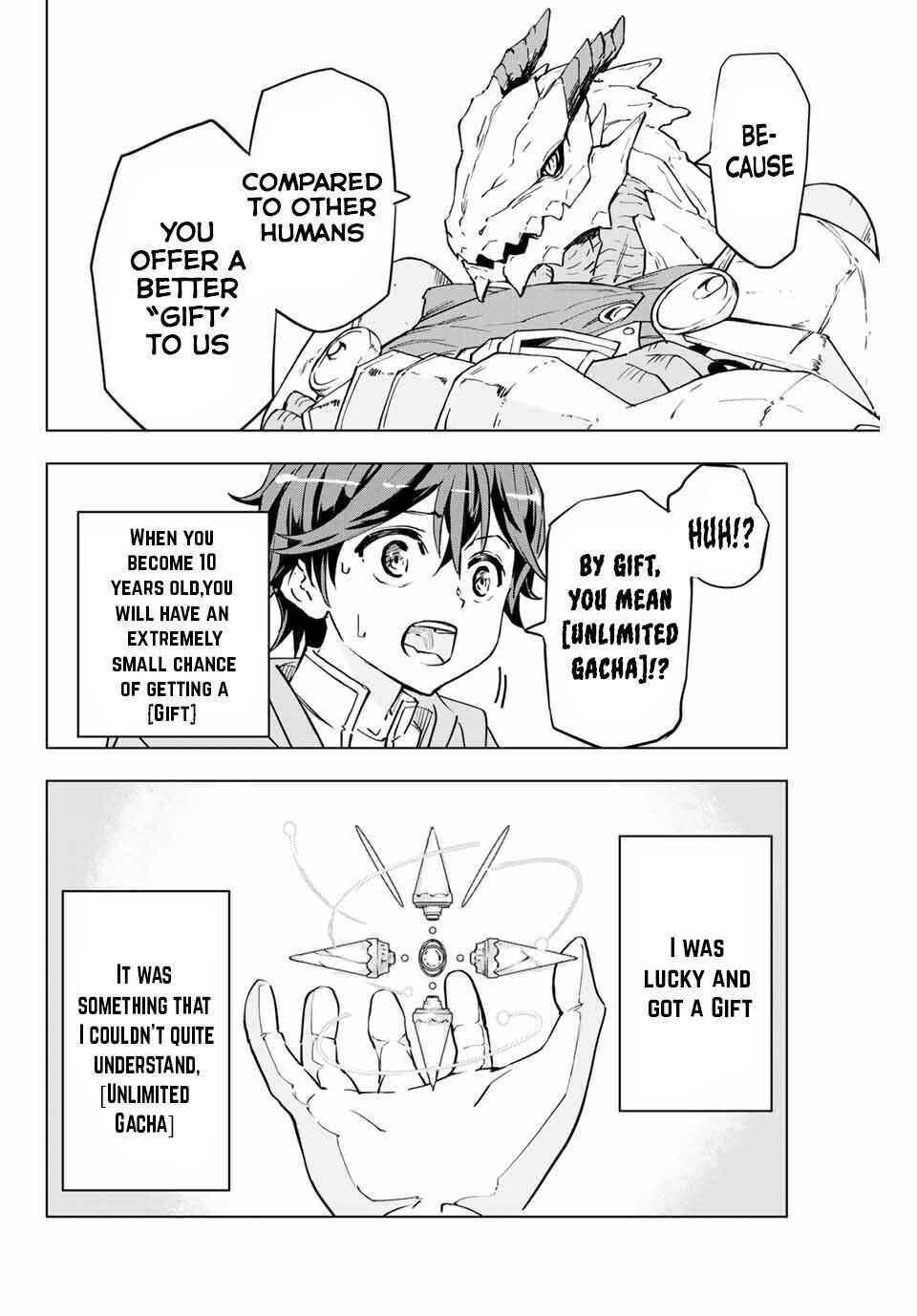 My Gift LVL 9999 Unlimited Gacha Chapter 1 - Page 12 in English