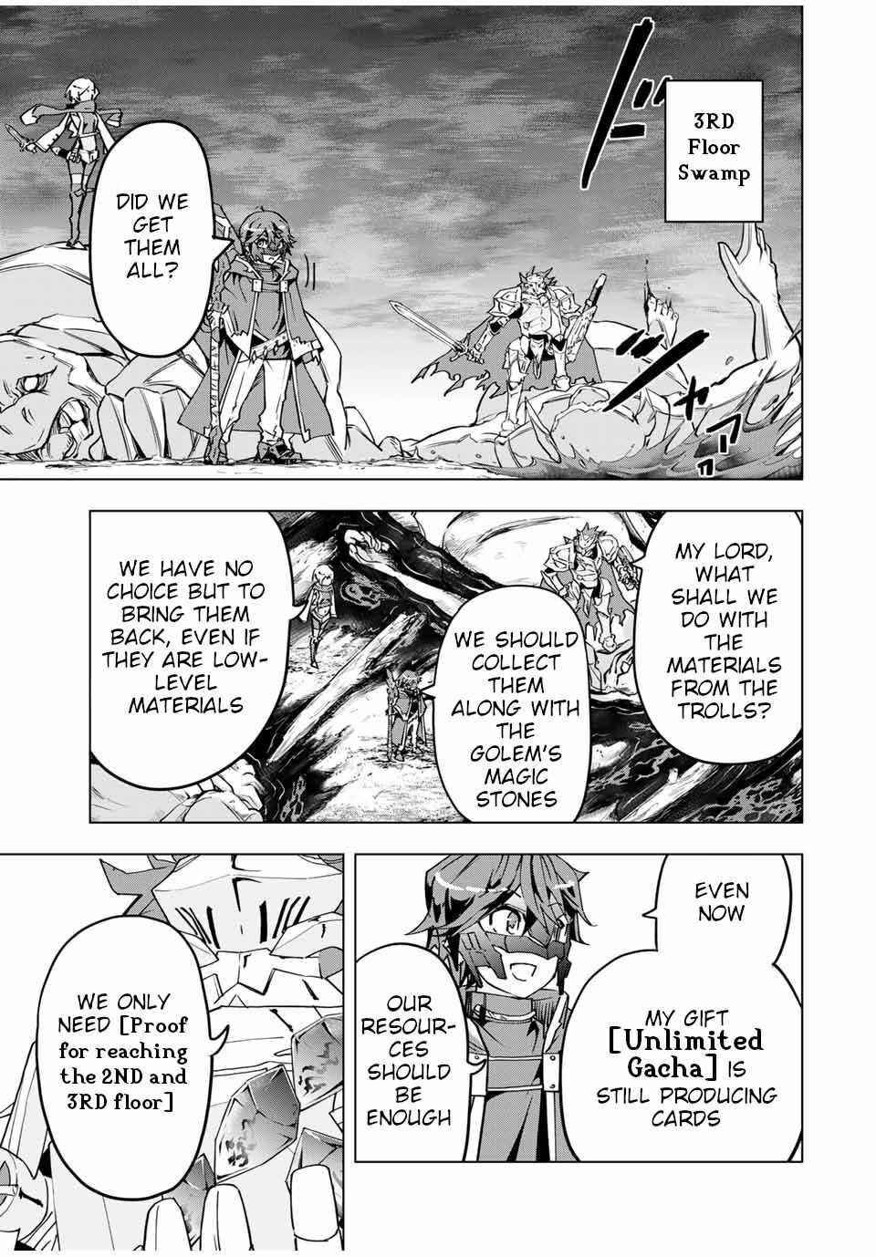 My Gift LVL 9999 Unlimited Gacha Chapter 11 - Page 9 in English