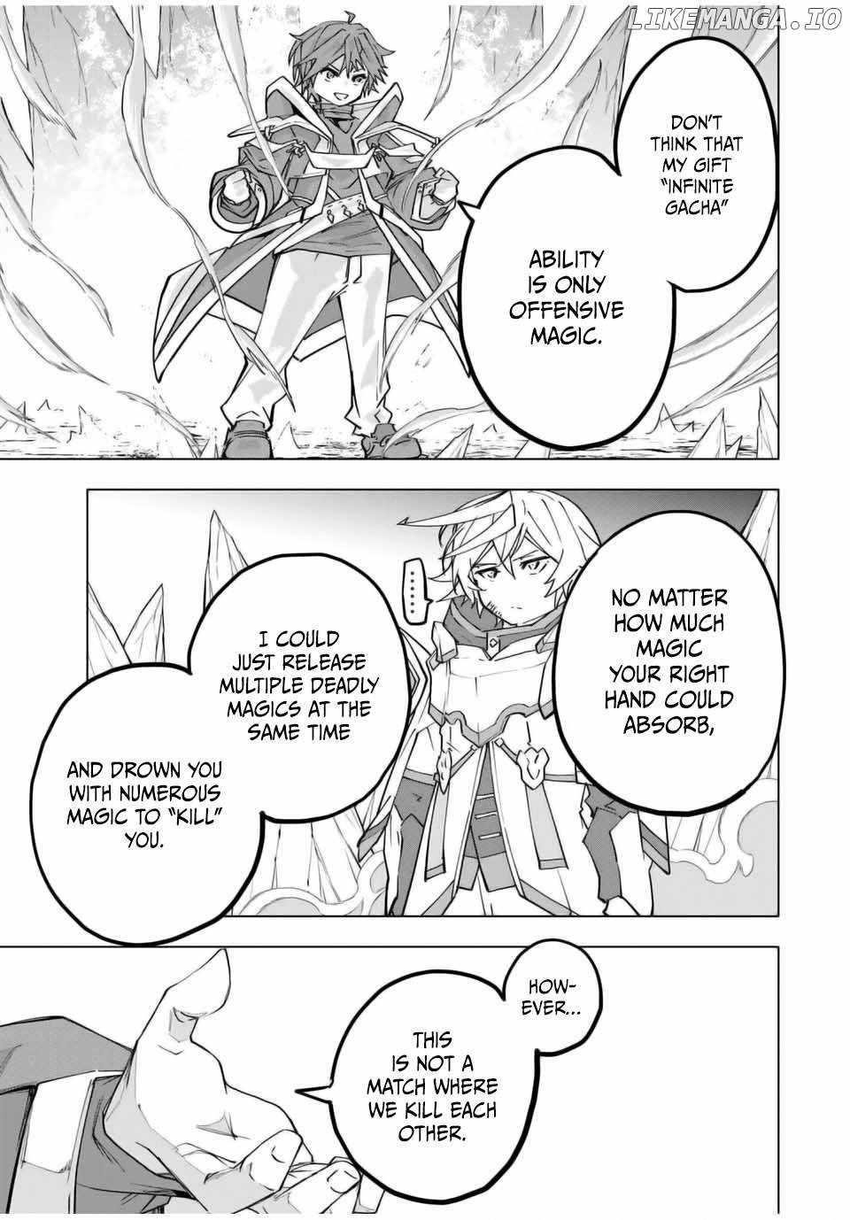 My Gift LVL 9999 Unlimited Gacha Chapter 130 - Page 7 in English