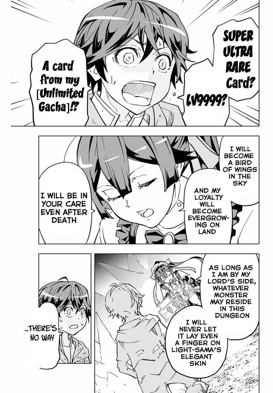 My Gift LVL 9999 Unlimited Gacha Chapter 2 - Page 7 in English