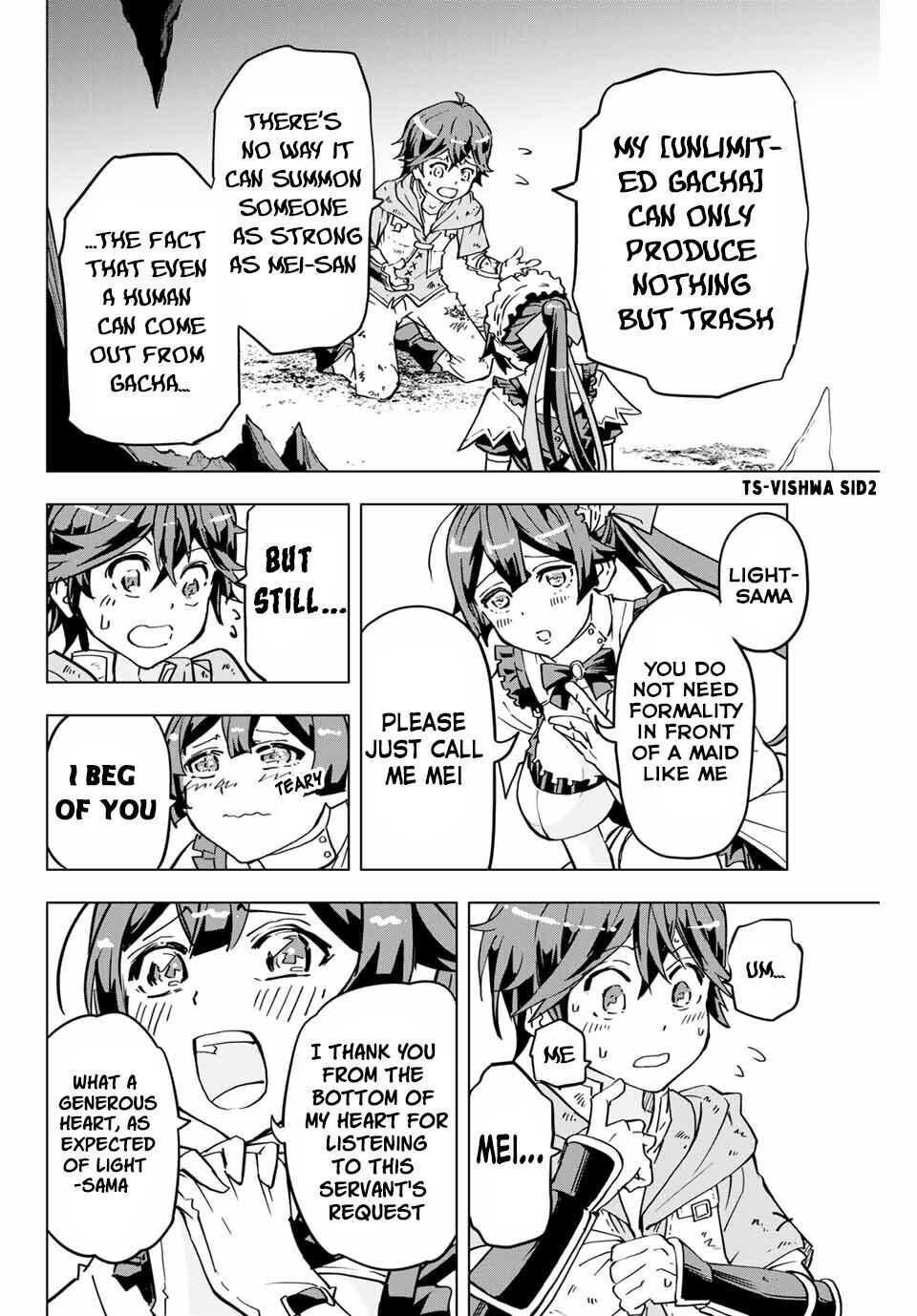 My Gift LVL 9999 Unlimited Gacha Chapter 2 - Page 8 in English