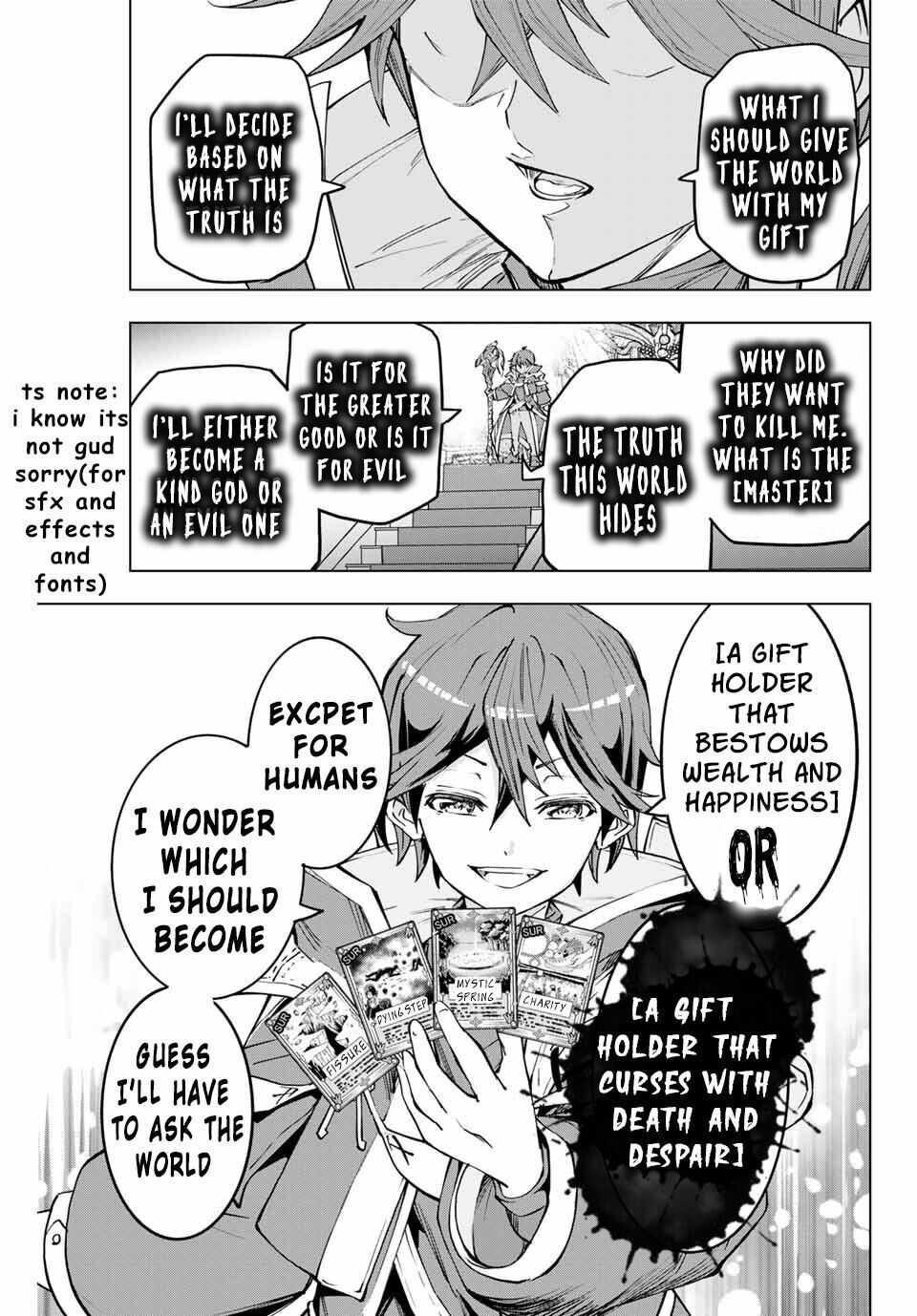 My Gift LVL 9999 Unlimited Gacha Chapter 6 - Page 25 in English