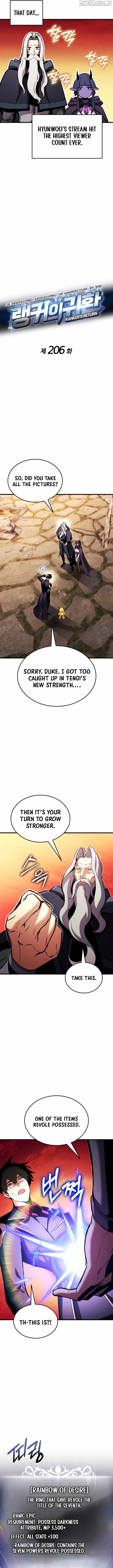 Ranker’s Return (Remake) Chapter 206 - Page 8 in English