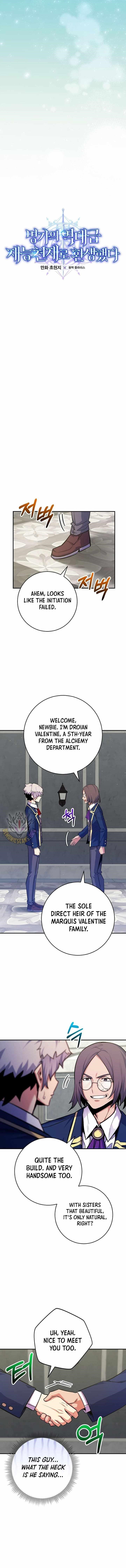 I Was Reincarnated as a Brilliant Genius of a Prestigious Lineage Chapter 32 - Page 9 in English