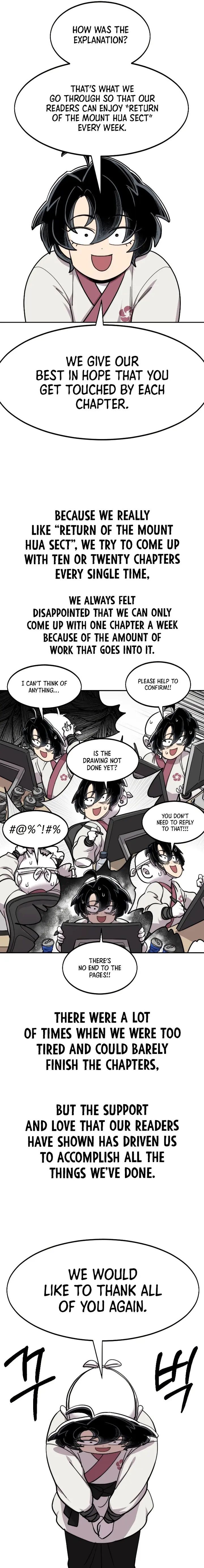 Return of the Flowery Mountain Sect Chapter 72.5 - Page 19 in English