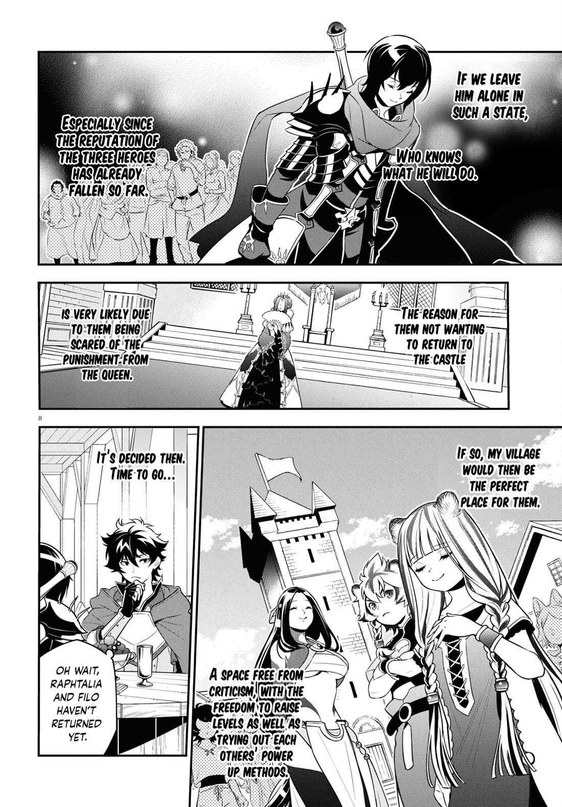 The Rising Of The Shield Hero Chapter 106 - Page 8 in English