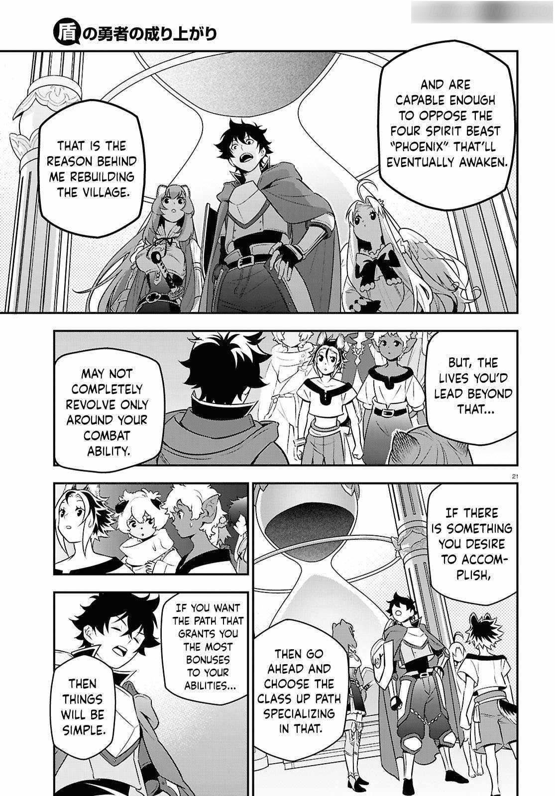 The Rising Of The Shield Hero Chapter 108 - Page 21 in English