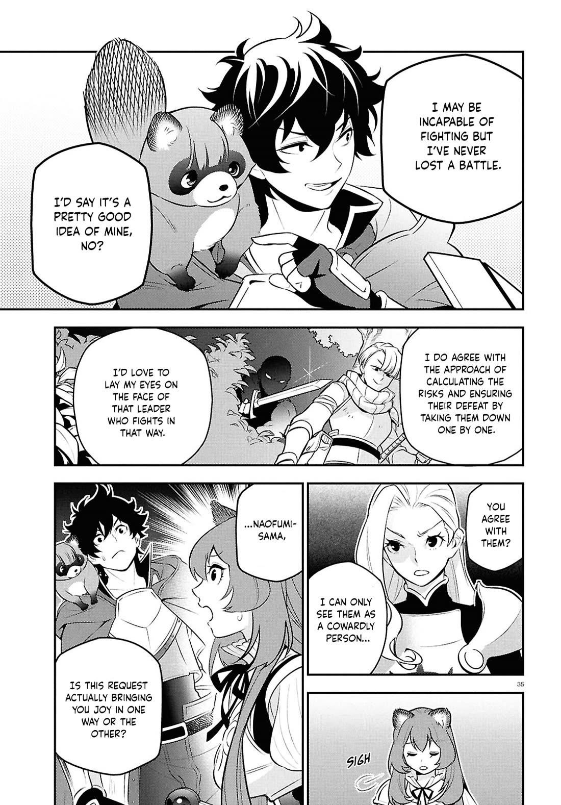 The Rising Of The Shield Hero Chapter 110 - Page 35 in English
