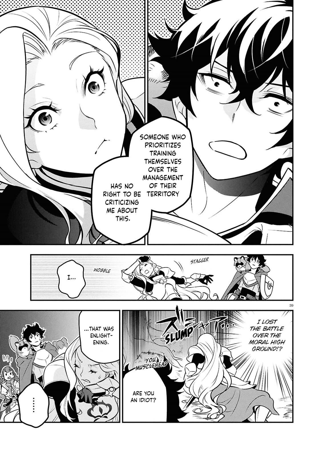 The Rising Of The Shield Hero Chapter 110 - Page 39 in English
