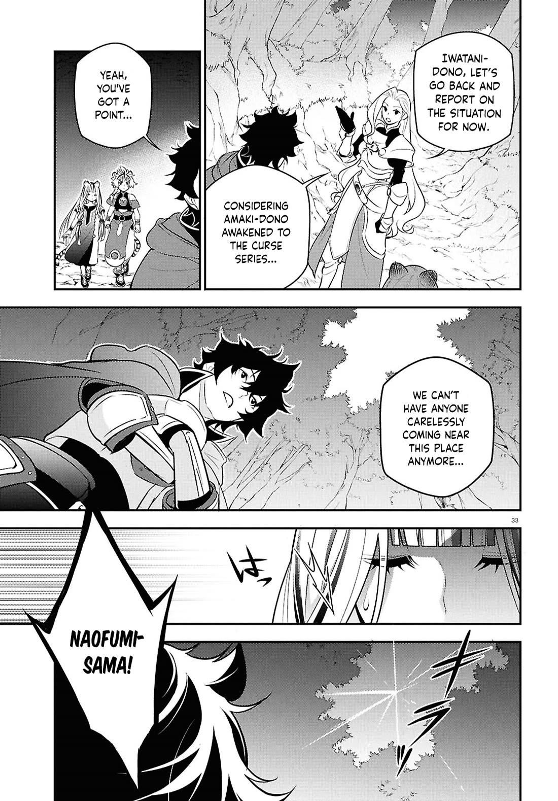 The Rising Of The Shield Hero Chapter 111 - Page 33 in English