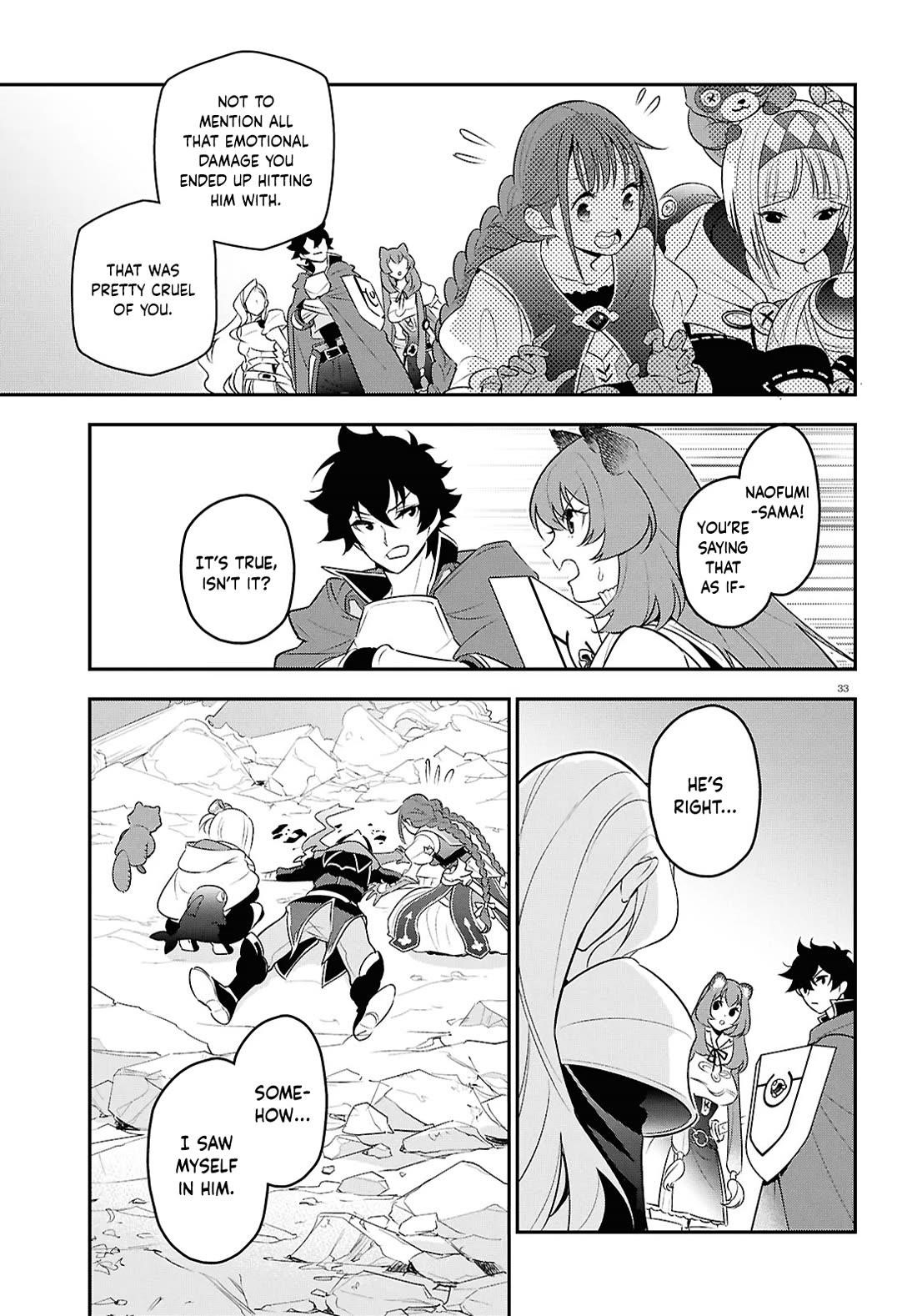 The Rising Of The Shield Hero Chapter 114 - Page 33 in English