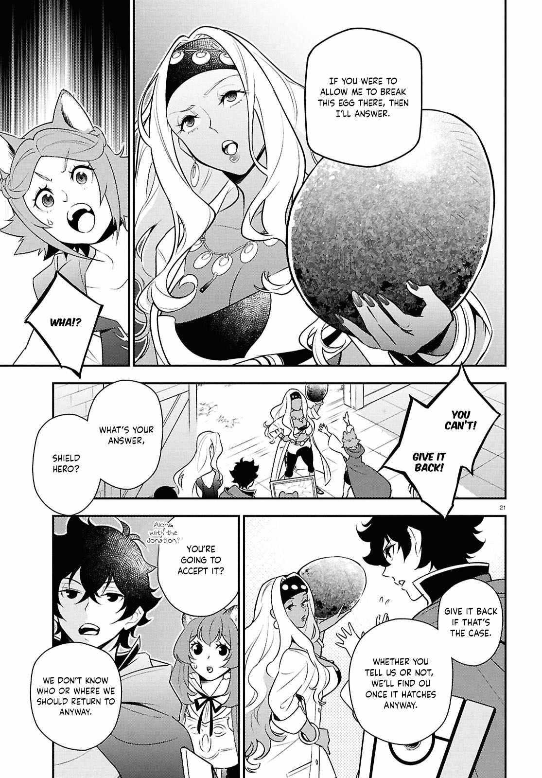 The Rising Of The Shield Hero Chapter 118 - Page 21 in English