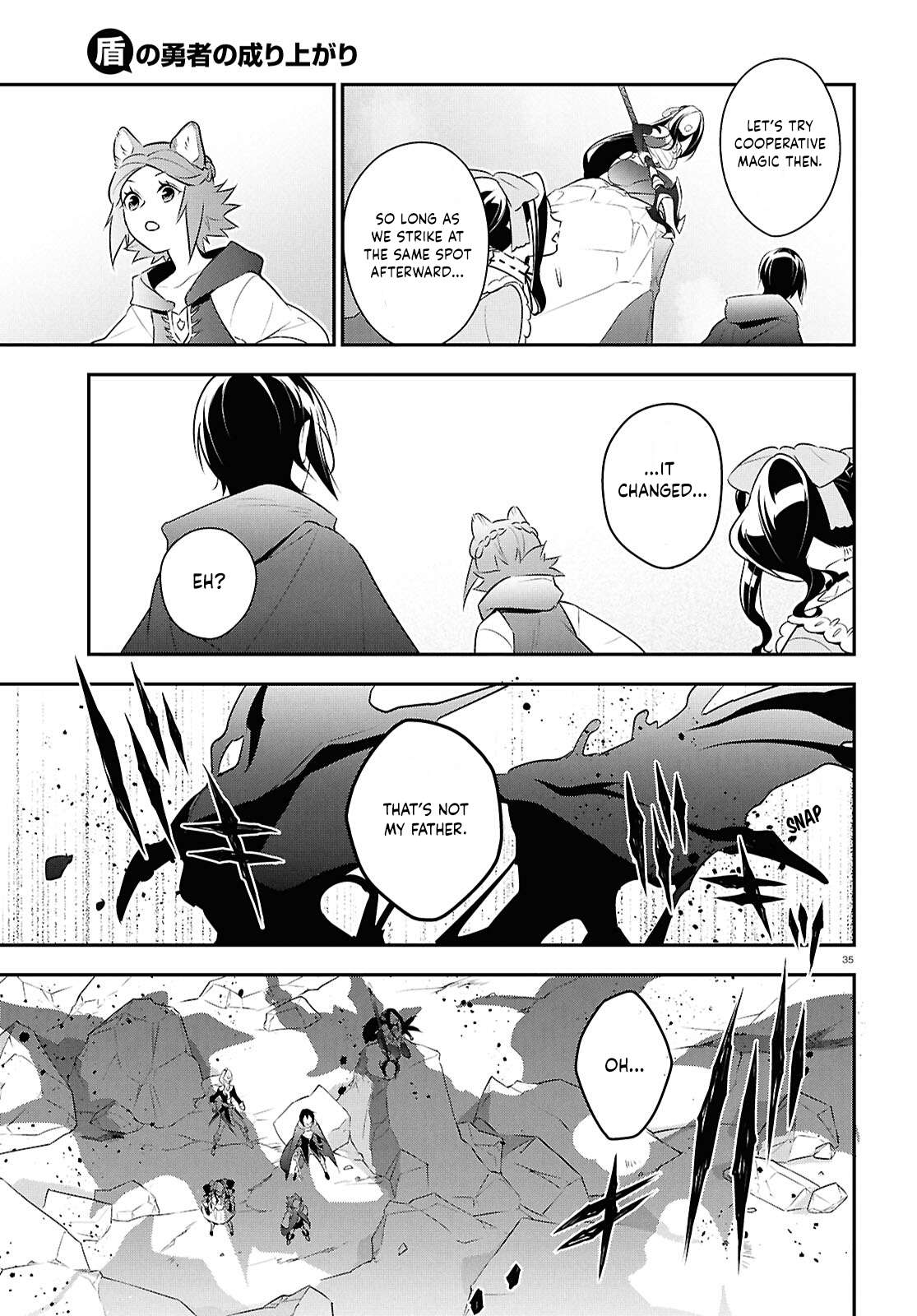 The Rising Of The Shield Hero Chapter 123 - Page 35 in English