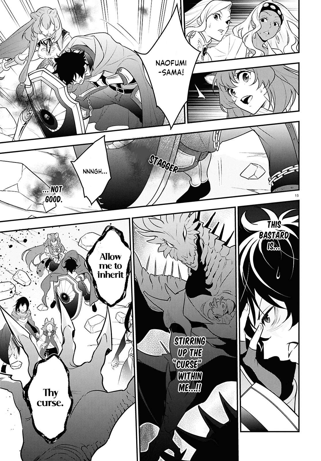The Rising Of The Shield Hero Chapter 124 - Page 15 in English