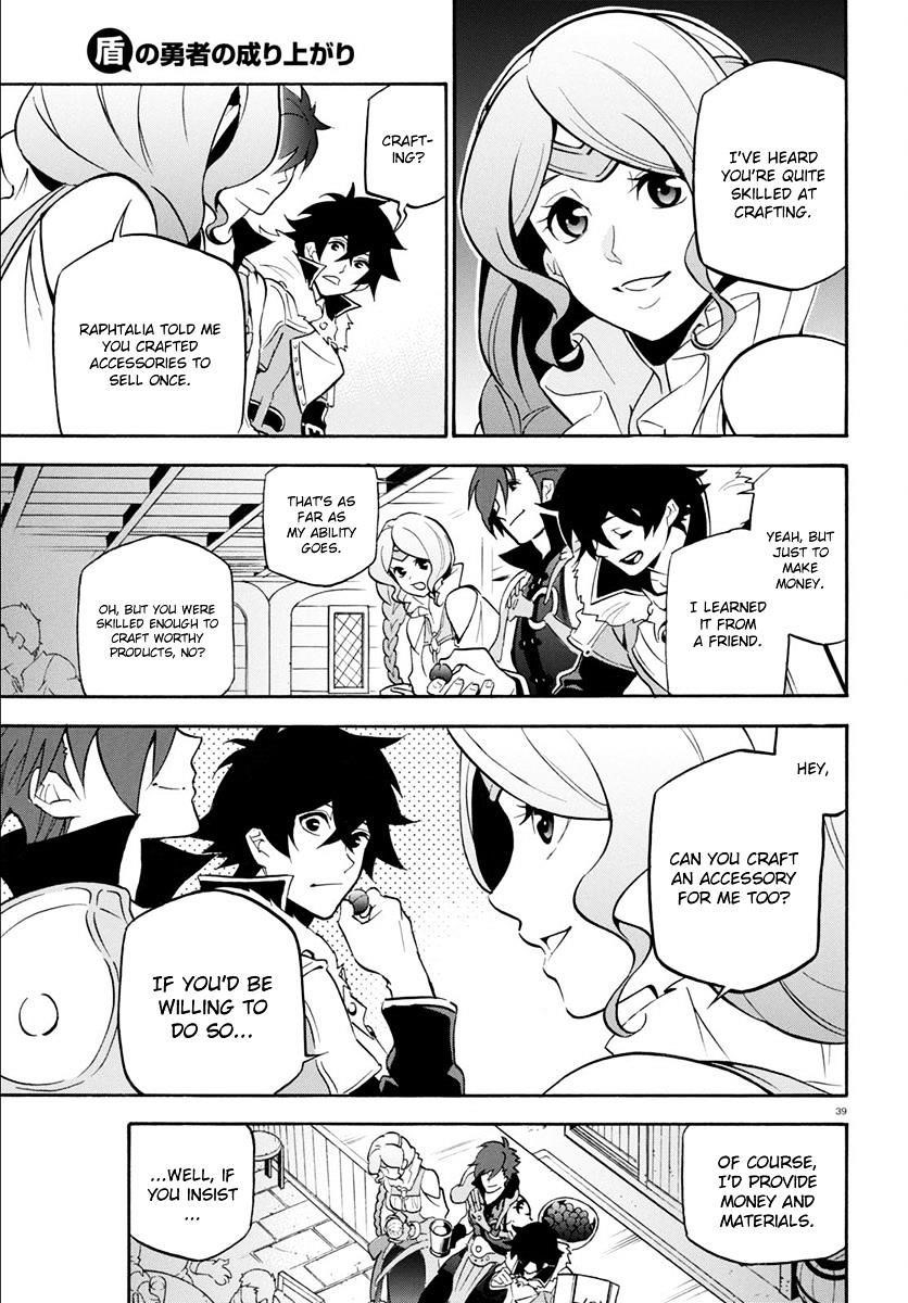 The Rising Of The Shield Hero Chapter 36 - Page 39 in English