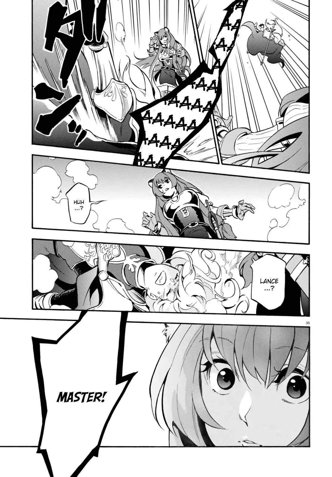 The Rising Of The Shield Hero Chapter 39 - Page 34 in English
