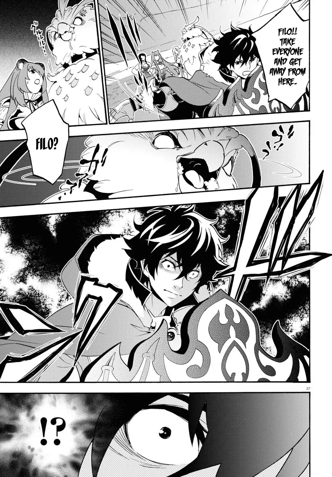 The Rising Of The Shield Hero Chapter 56 - Page 35 in English