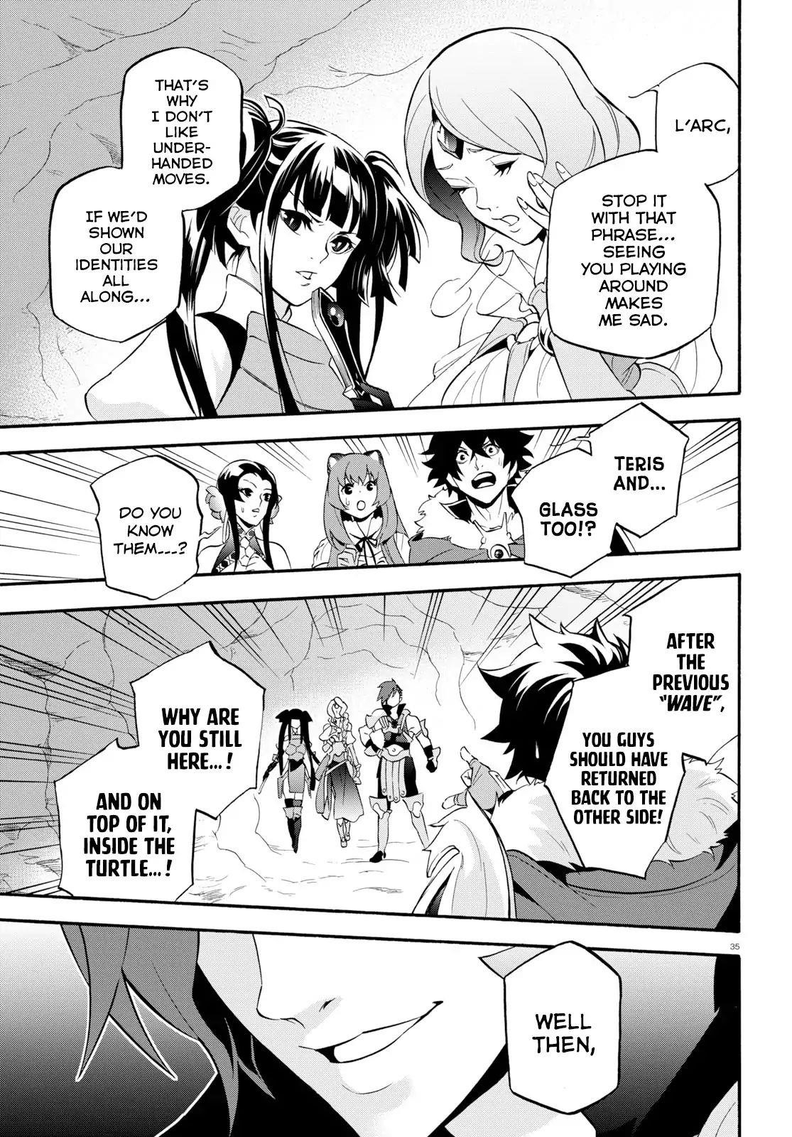 The Rising Of The Shield Hero Chapter 57 - Page 34 in English