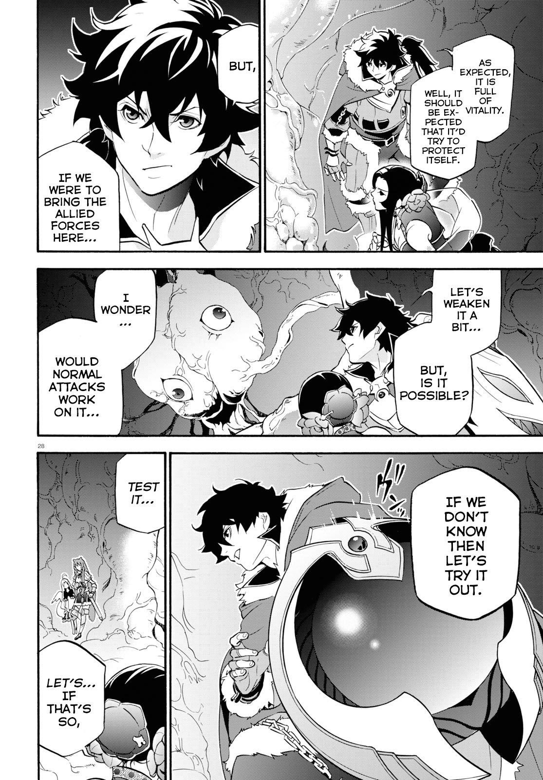 The Rising Of The Shield Hero Chapter 58 - Page 28 in English