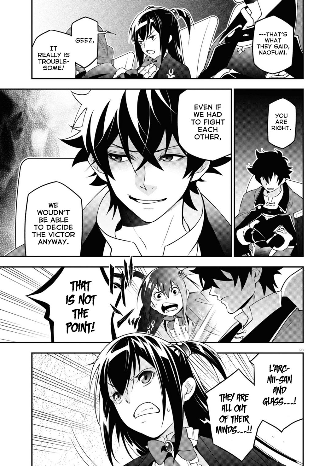 The Rising Of The Shield Hero Chapter 69 - Page 23 in English