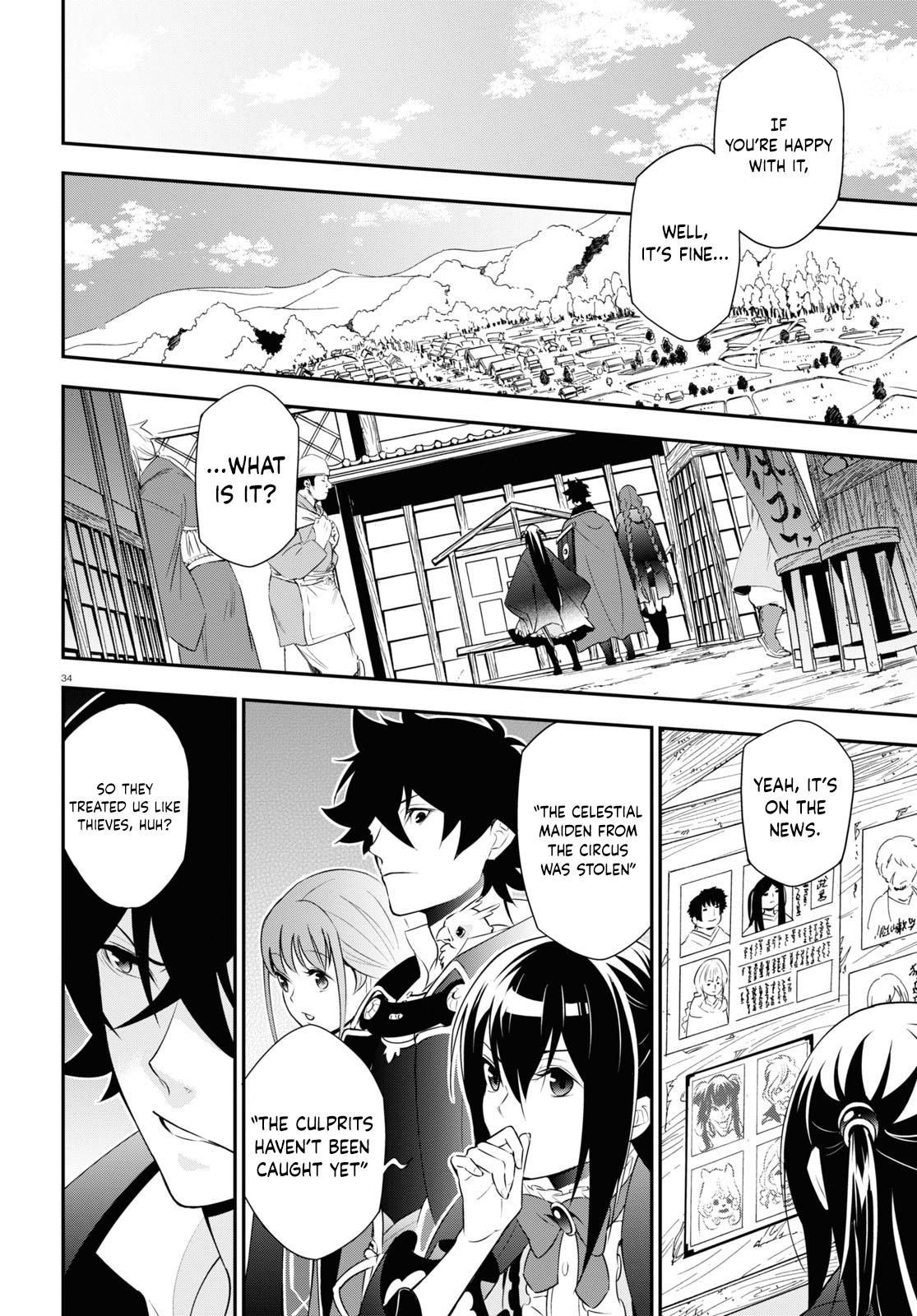 The Rising Of The Shield Hero Chapter 72 - Page 34 in English