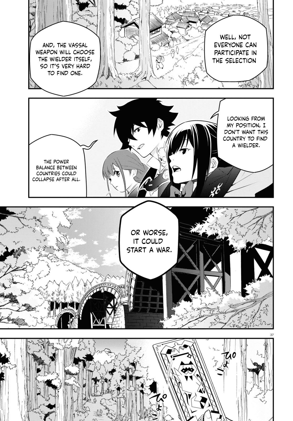 The Rising Of The Shield Hero Chapter 72 - Page 37 in English