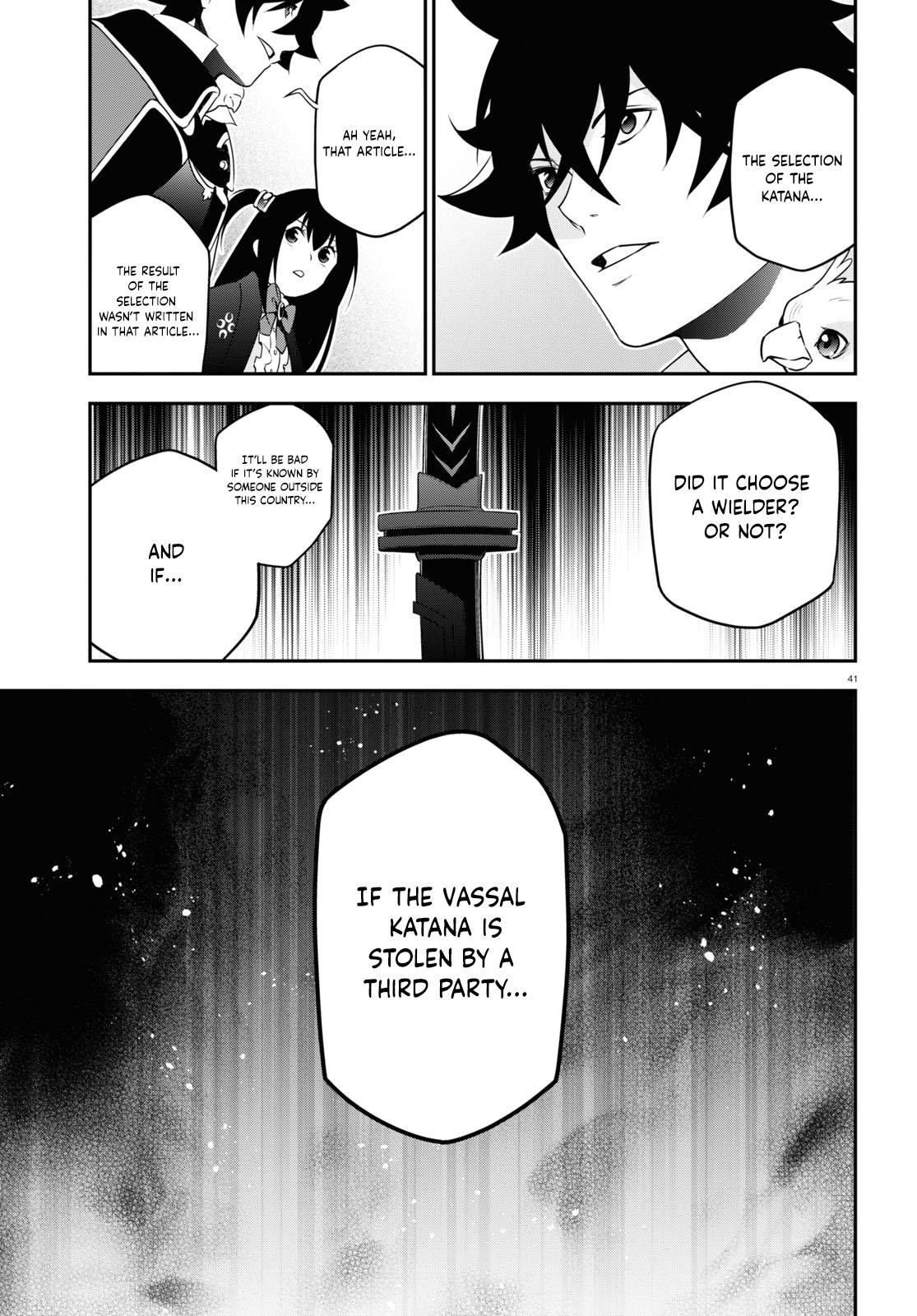 The Rising Of The Shield Hero Chapter 72 - Page 41 in English