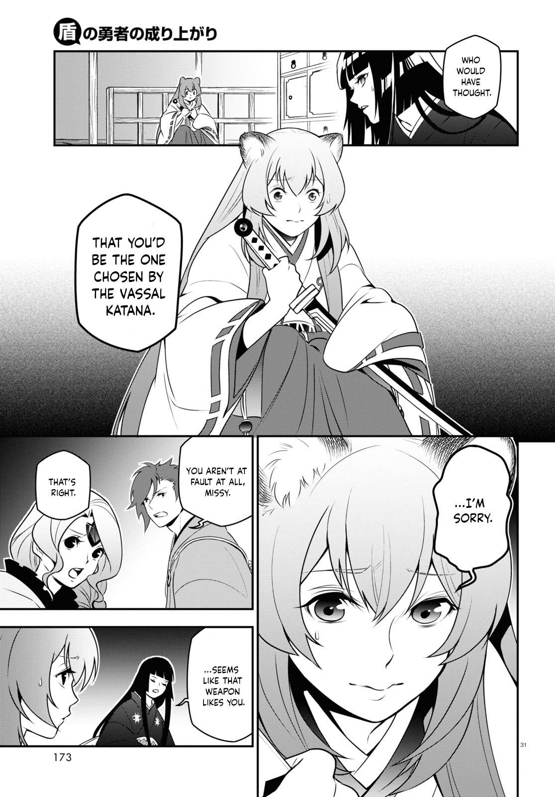The Rising Of The Shield Hero Chapter 74 - Page 32 in English
