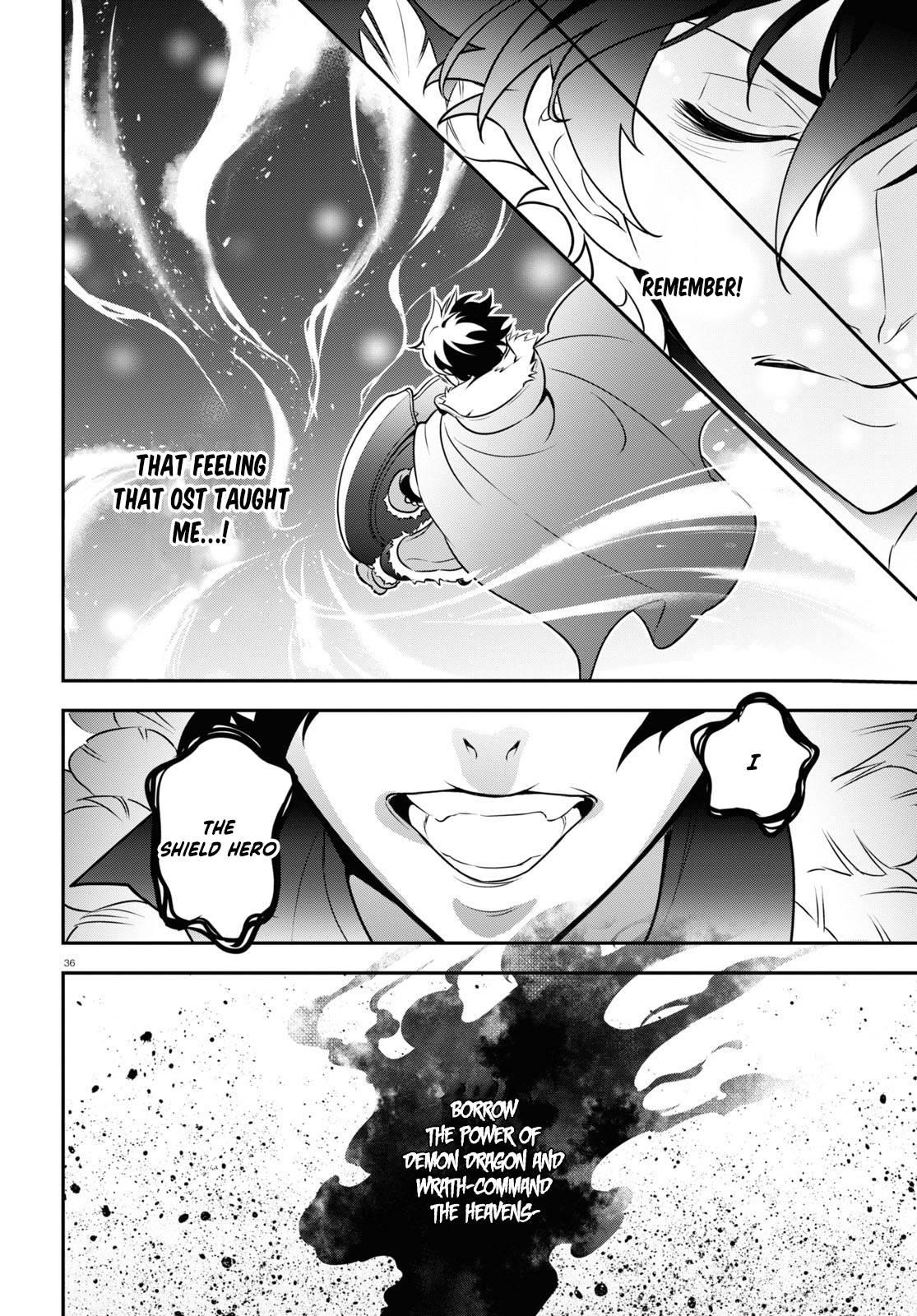 The Rising Of The Shield Hero Chapter 86 - Page 36 in English