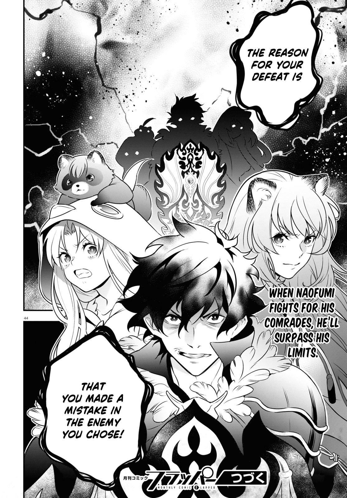 The Rising Of The Shield Hero Chapter 86 - Page 44 in English