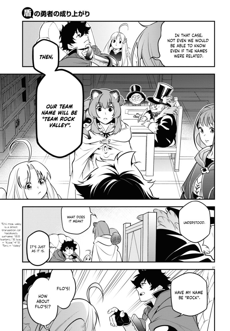 The Rising Of The Shield Hero Chapter 95 - Page 27 in English