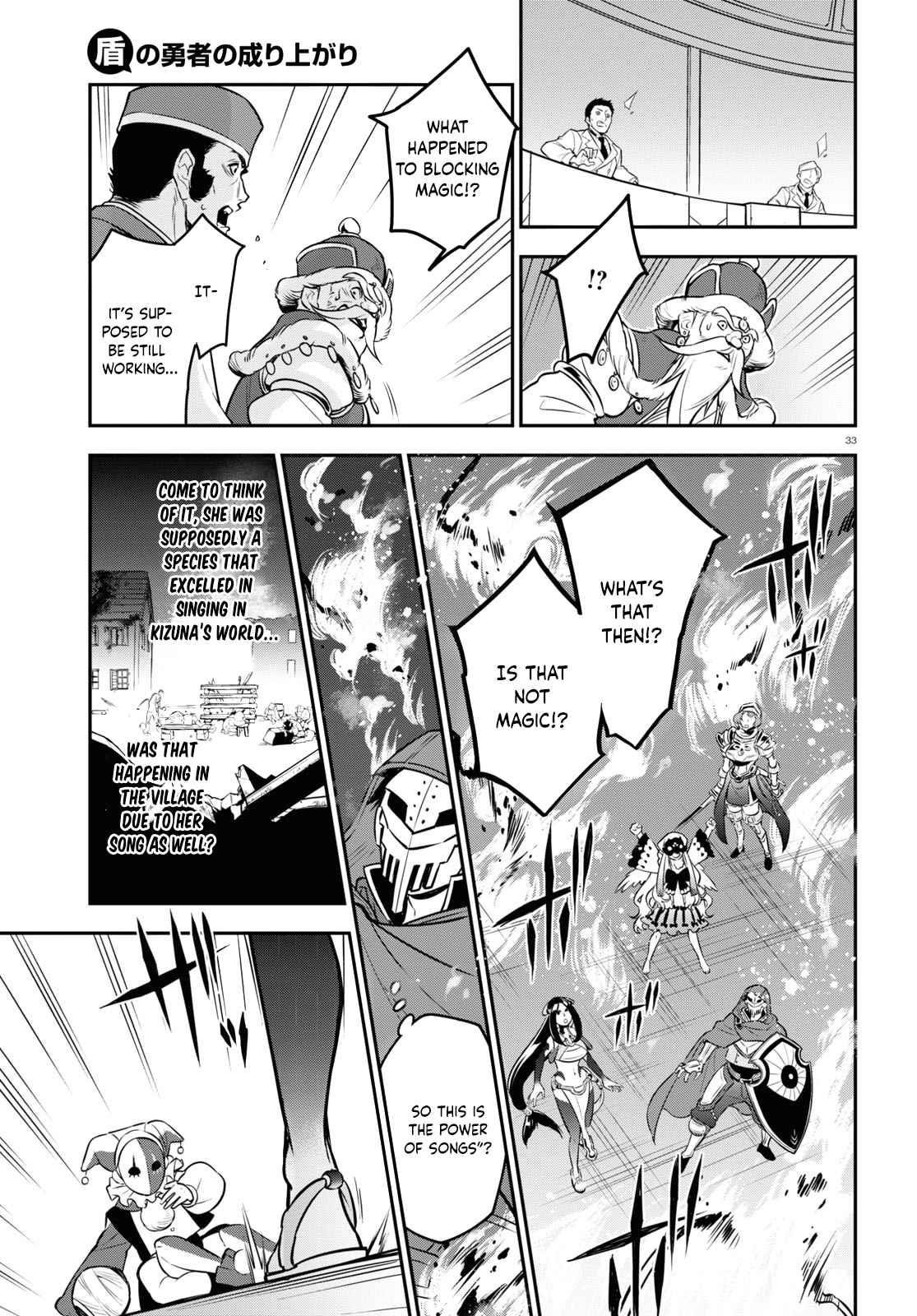 The Rising Of The Shield Hero Chapter 99 - Page 33 in English