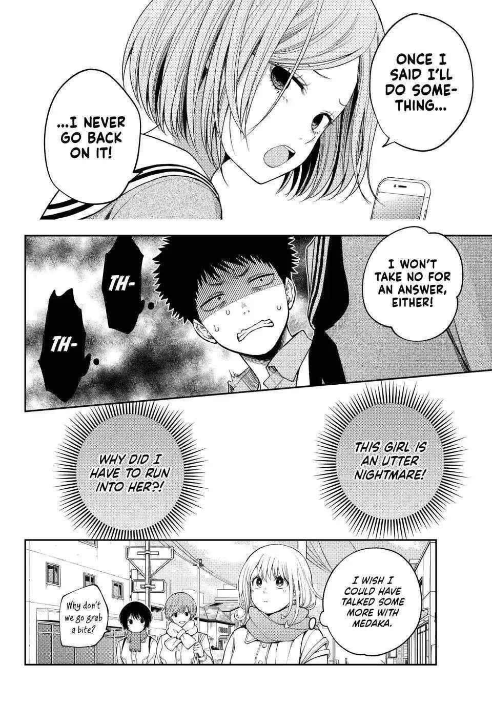 My Cuteness Isn’t Understood By Kuroiwa Medaka Chapter 101 - Page 16 in English