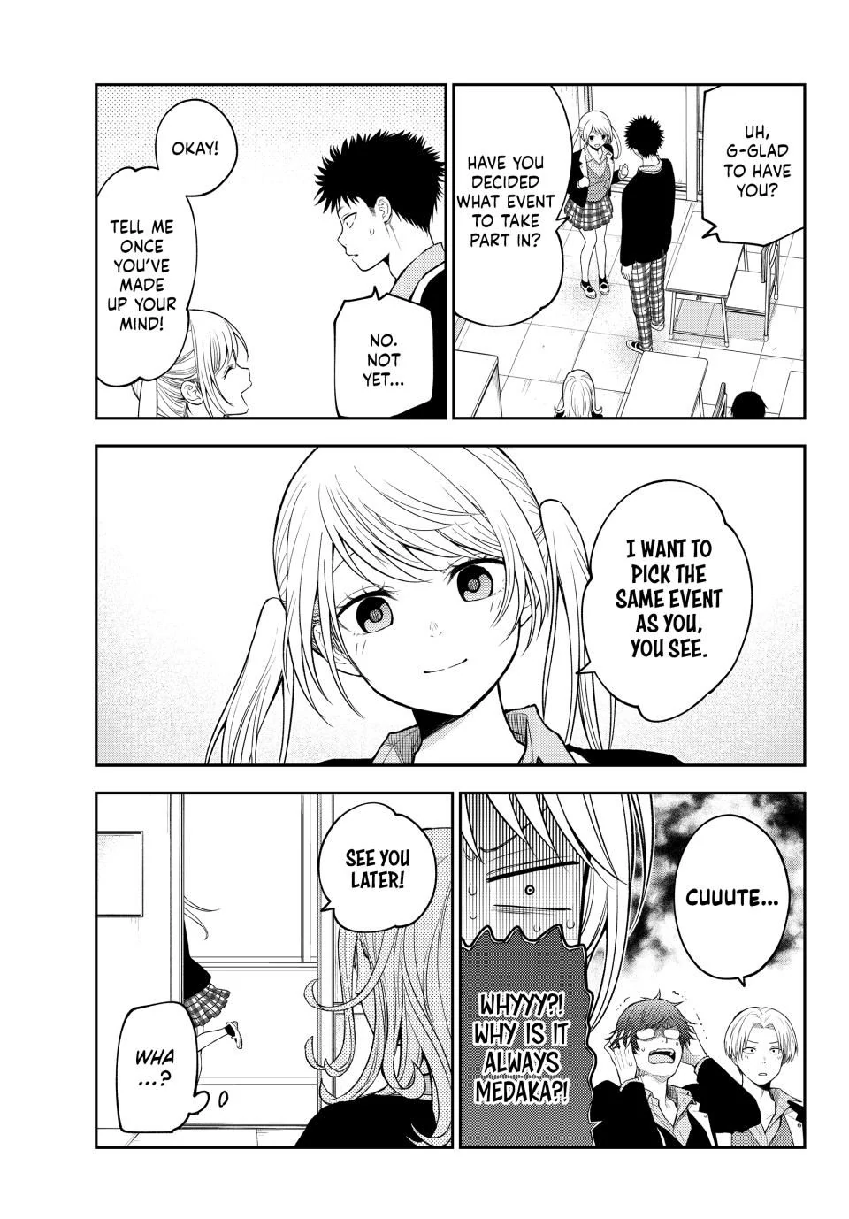 My Cuteness Isn’t Understood By Kuroiwa Medaka Chapter 163 - Page 5 in English