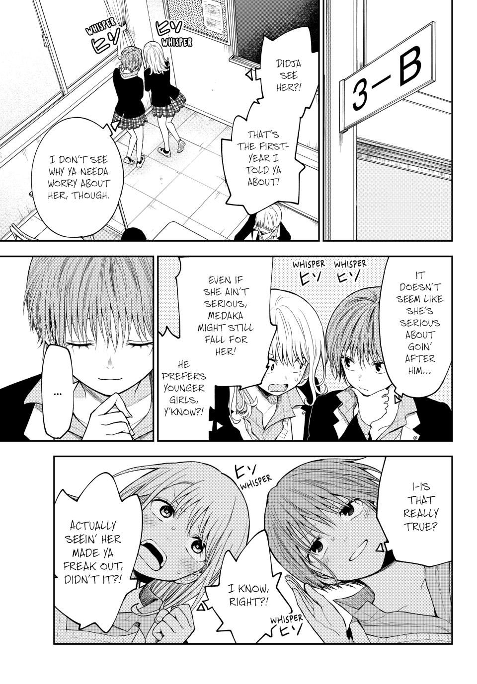 My Cuteness Isn’t Understood By Kuroiwa Medaka Chapter 163 - Page 9 in English