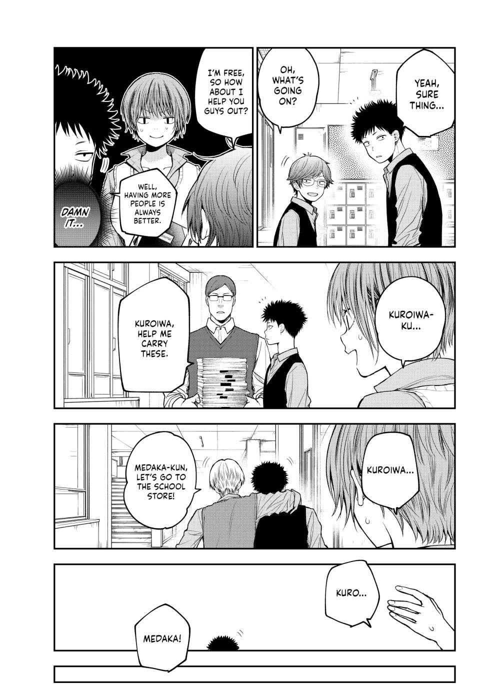 My Cuteness Isn’t Understood By Kuroiwa Medaka Chapter 176 - Page 5 in English