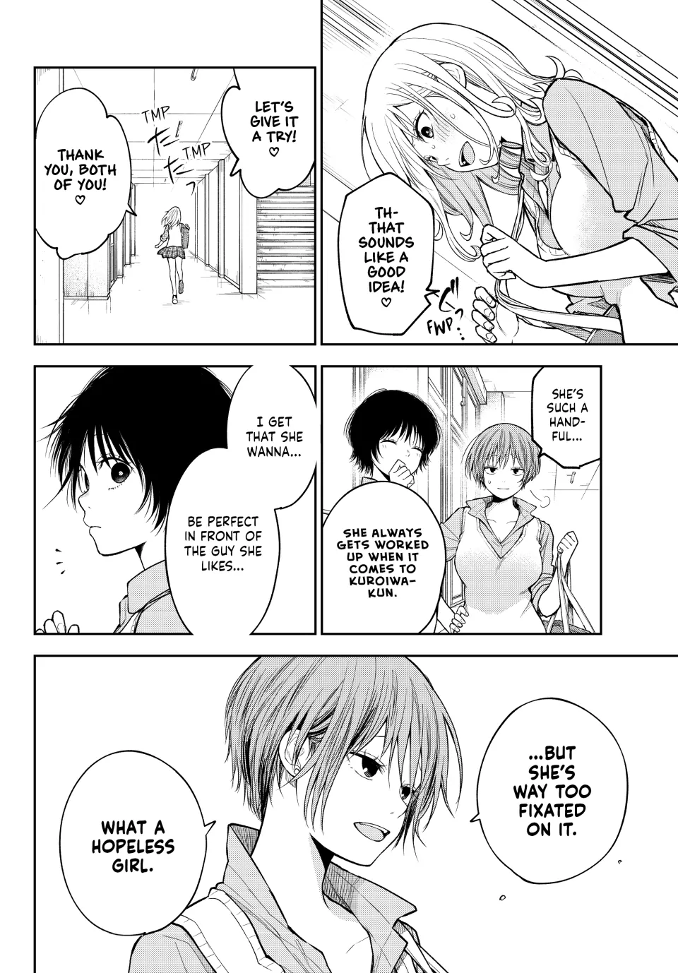 My Cuteness Isn’t Understood By Kuroiwa Medaka Chapter 186 - Page 4 in English