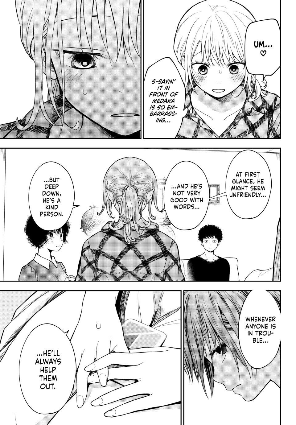 My Cuteness Isn’t Understood By Kuroiwa Medaka Chapter 191 - Page 11 in English