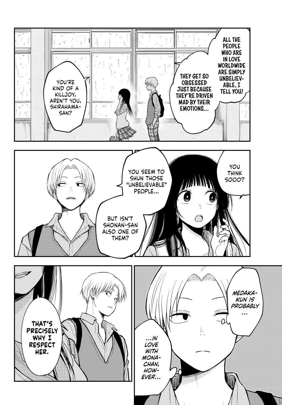 My Cuteness Isn’t Understood By Kuroiwa Medaka Chapter 199 - Page 8 in English