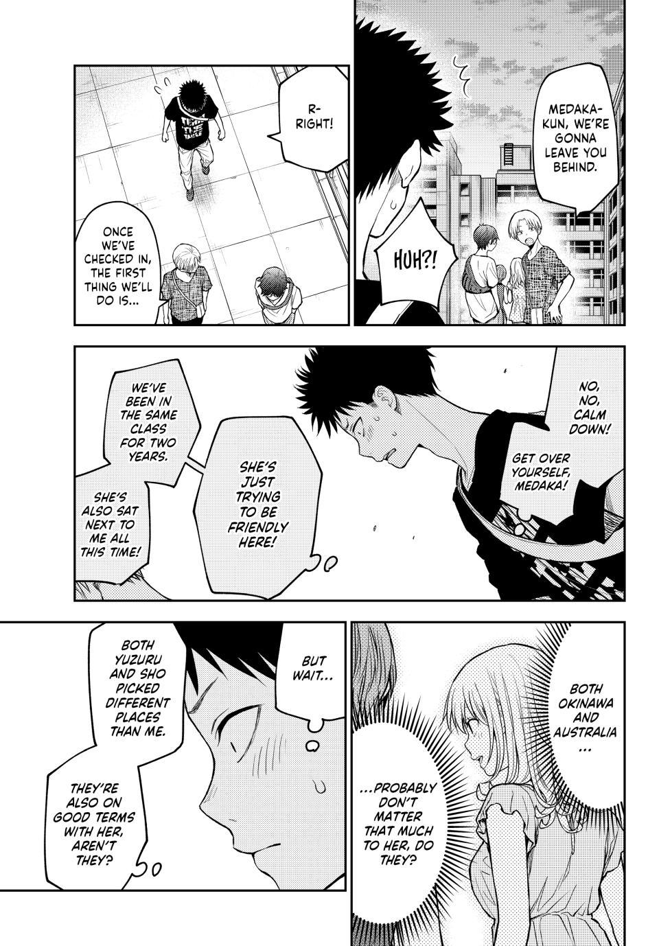 My Cuteness Isn’t Understood By Kuroiwa Medaka Chapter 213 - Page 3 in English